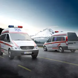 Mercedes Benz Sprinter Ambulance 2013